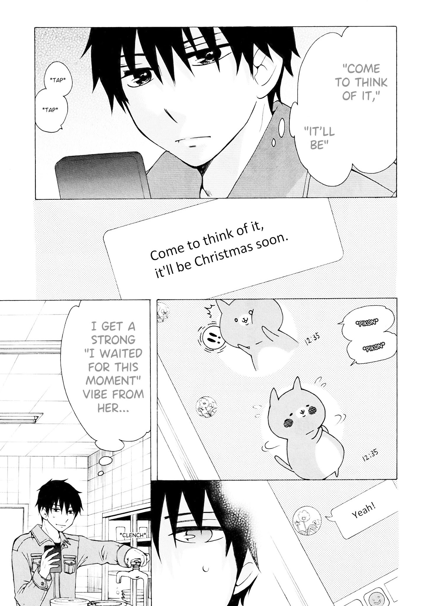 Chuusotsu Worker kara Hajimeru Koukou Seikatsu Chapter 19 page 6 - Chapter 19: Beginning of the Winter Vacation