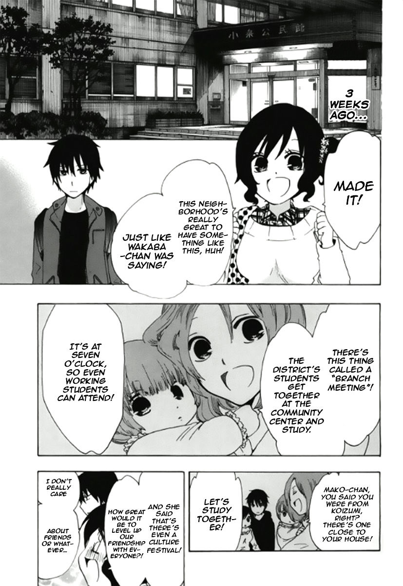 Chuusotsu Worker kara Hajimeru Koukou Seikatsu Chapter 4 page 6 - Chapter 4: Branch Meeting
