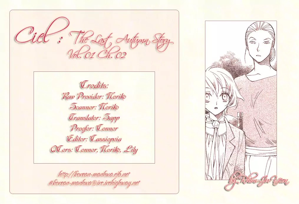 Ciel~the Last Autumn Story~ Chapter 1.2 page 1 - Chapter 1.2: The Rustic Belle (2)