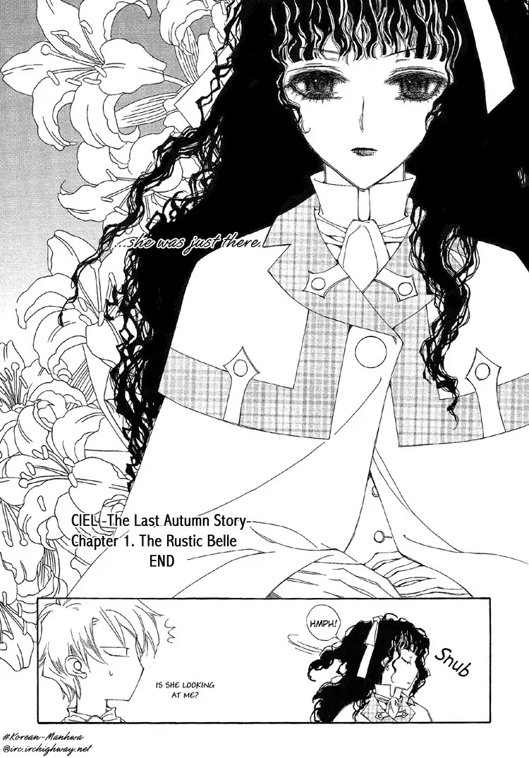 Ciel~the Last Autumn Story~ Chapter 1.6 page 22 - Chapter 1.6: The Rustic Belle (6) + Extra