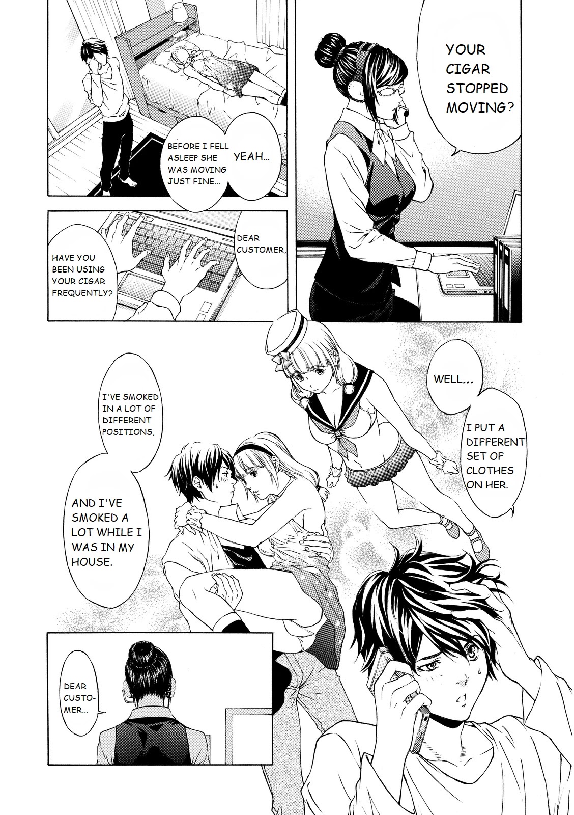 Cigar Holic Chapter 2 page 4 - Chapter 2: Smoking Manners