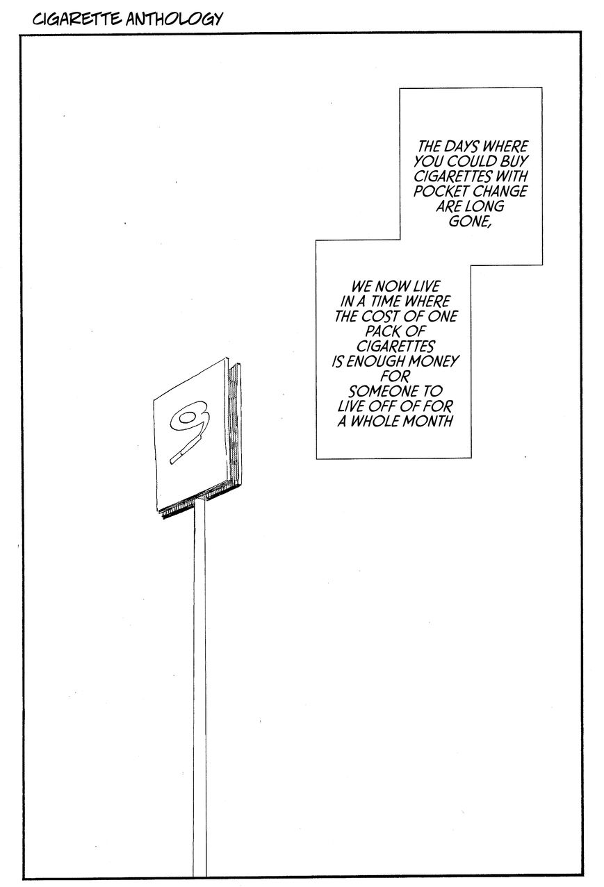 Cigarette Anthology Chapter 2 page 1 - Chapter 2 : Natsume Ono : Goodbye Cigarette