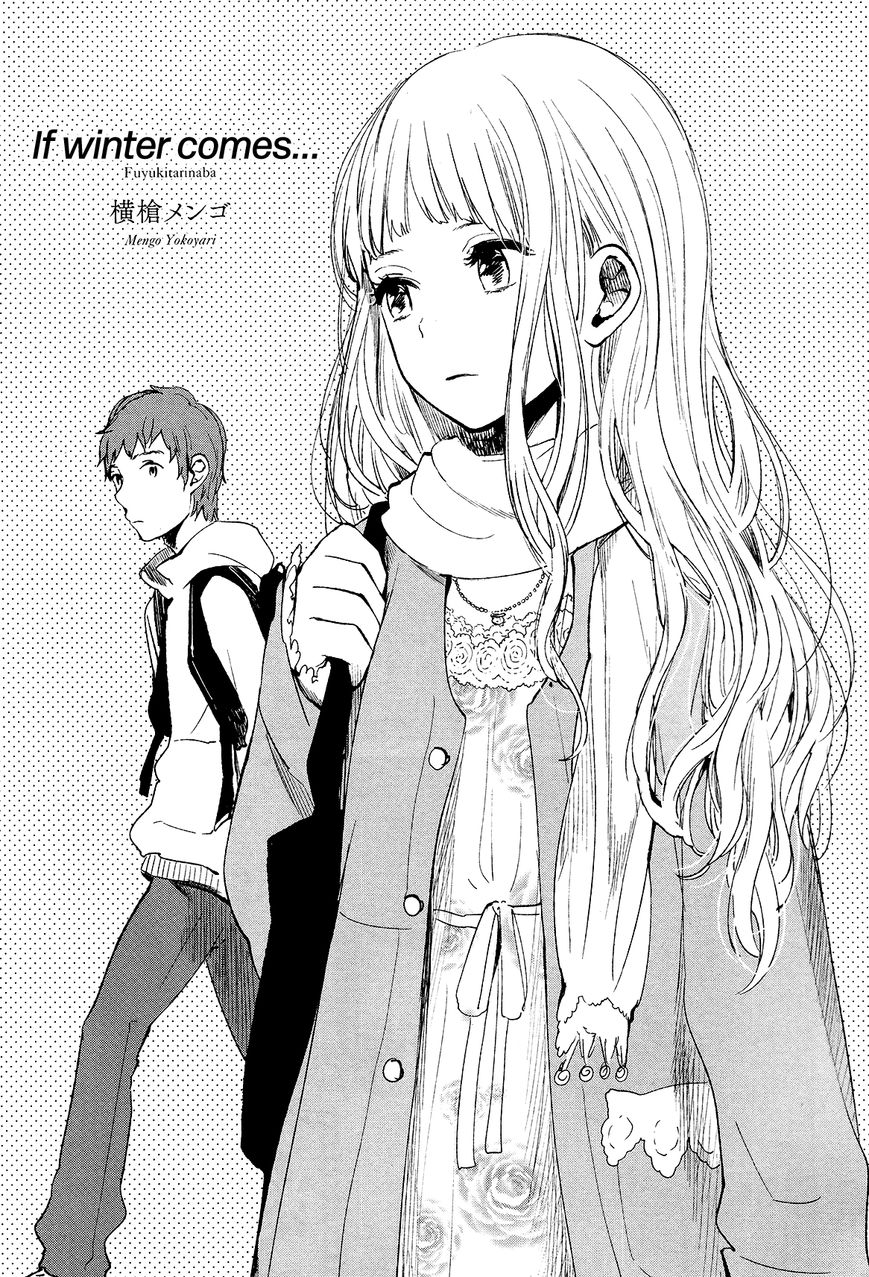 Cigarette Anthology Chapter 4 page 1 - Chapter 4 : Mengo Yokoyari : If Winter Comes...