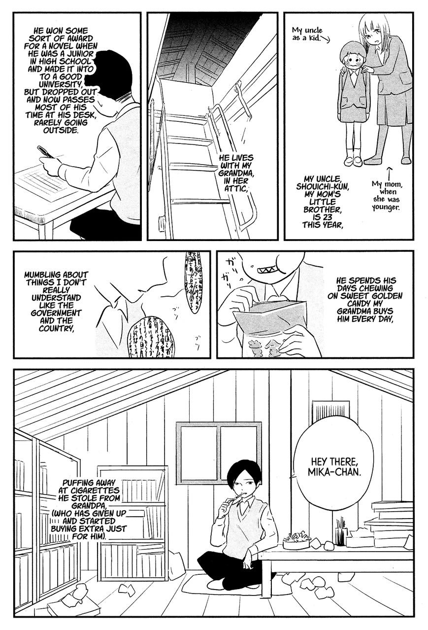 Cigarette Anthology Chapter 9 page 1 - Chapter 9 : Fumi Fumiko - Golden Candy, Starry Smoke