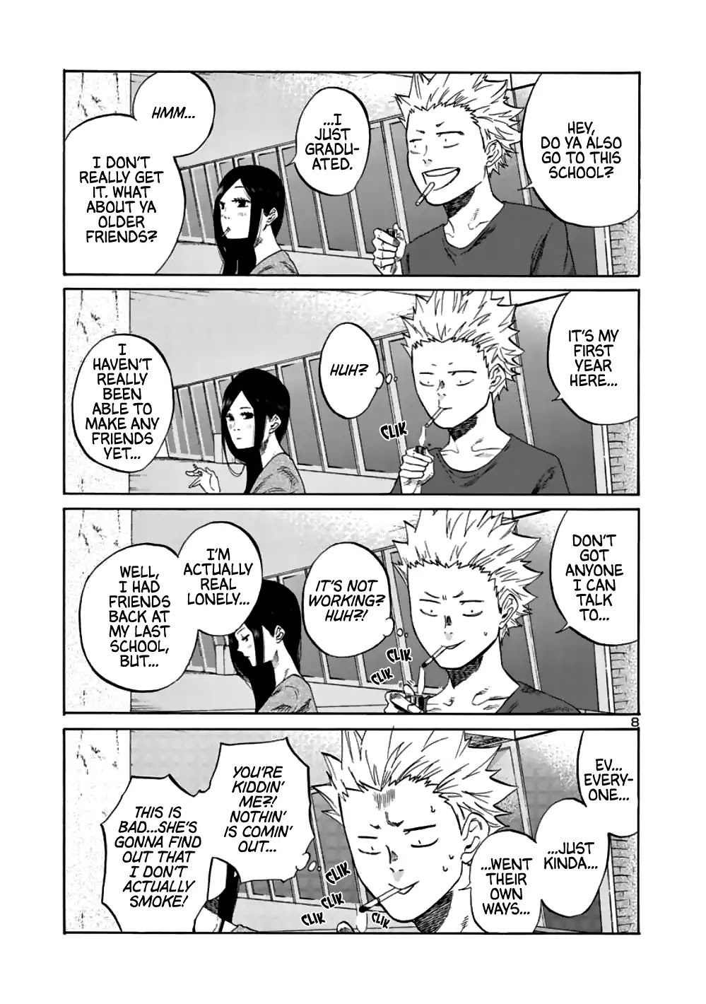 Cigarette & Cherry Chapter 1 page 8 - Chapter 1