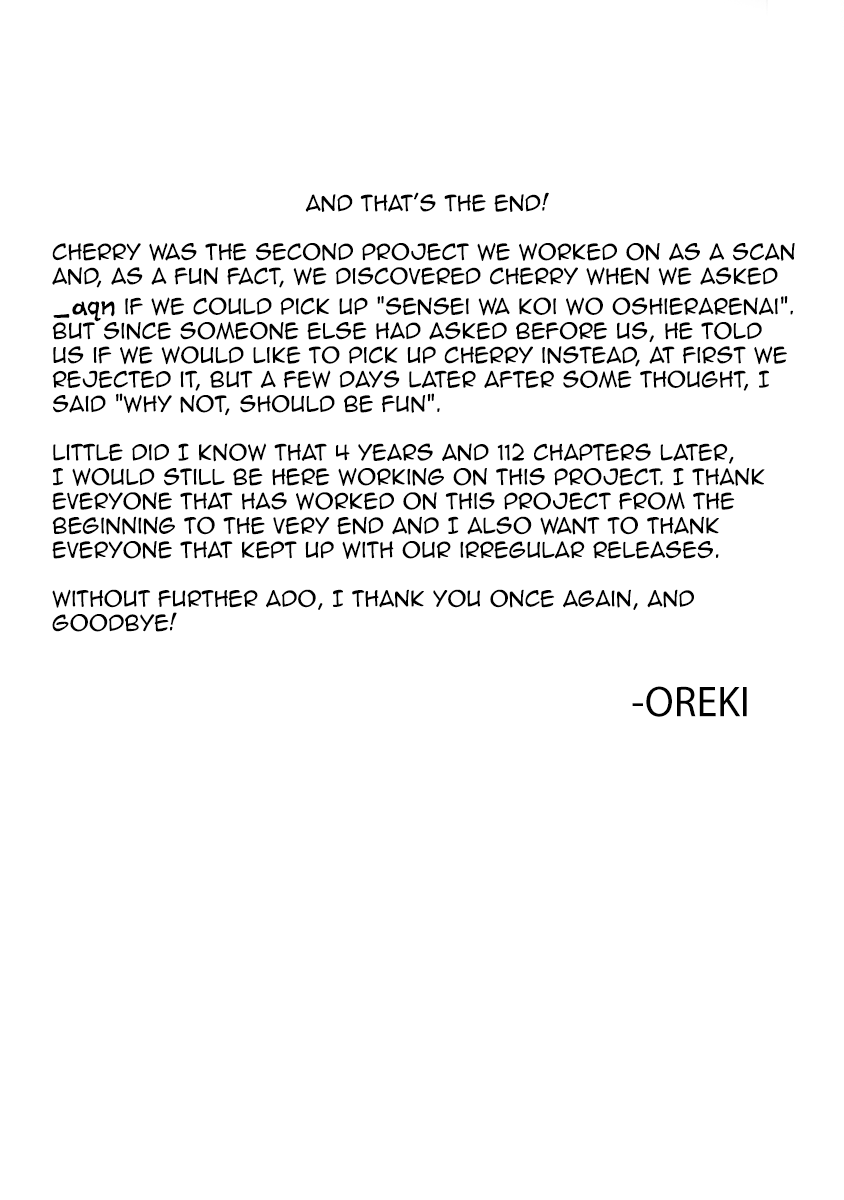 Cigarette & Cherry Chapter 126 page 42 - Chapter 126: Special Chapter [END]