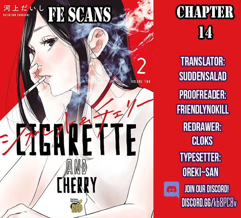 Cigarette & Cherry Chapter 14 page 1 - Chapter 14: I Can Never Come To Hate You