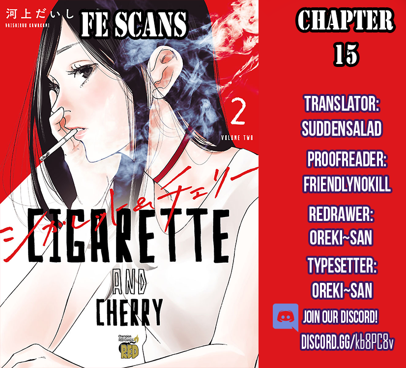 Cigarette & Cherry Chapter 15 page 1 - Chapter 15: Sparklers