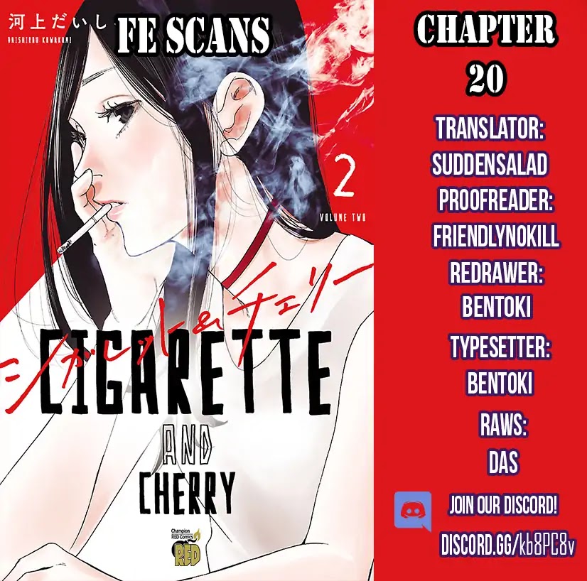 Cigarette & Cherry Chapter 20 page 1 - Chapter 20: To Each Their Own