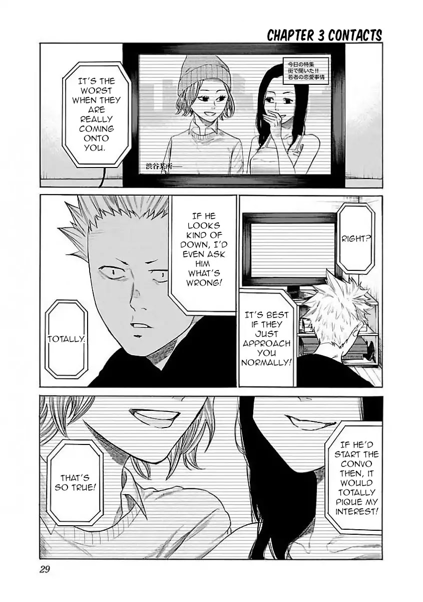 Cigarette & Cherry Chapter 3 page 1 - Chapter 3: Contacts + Extras
