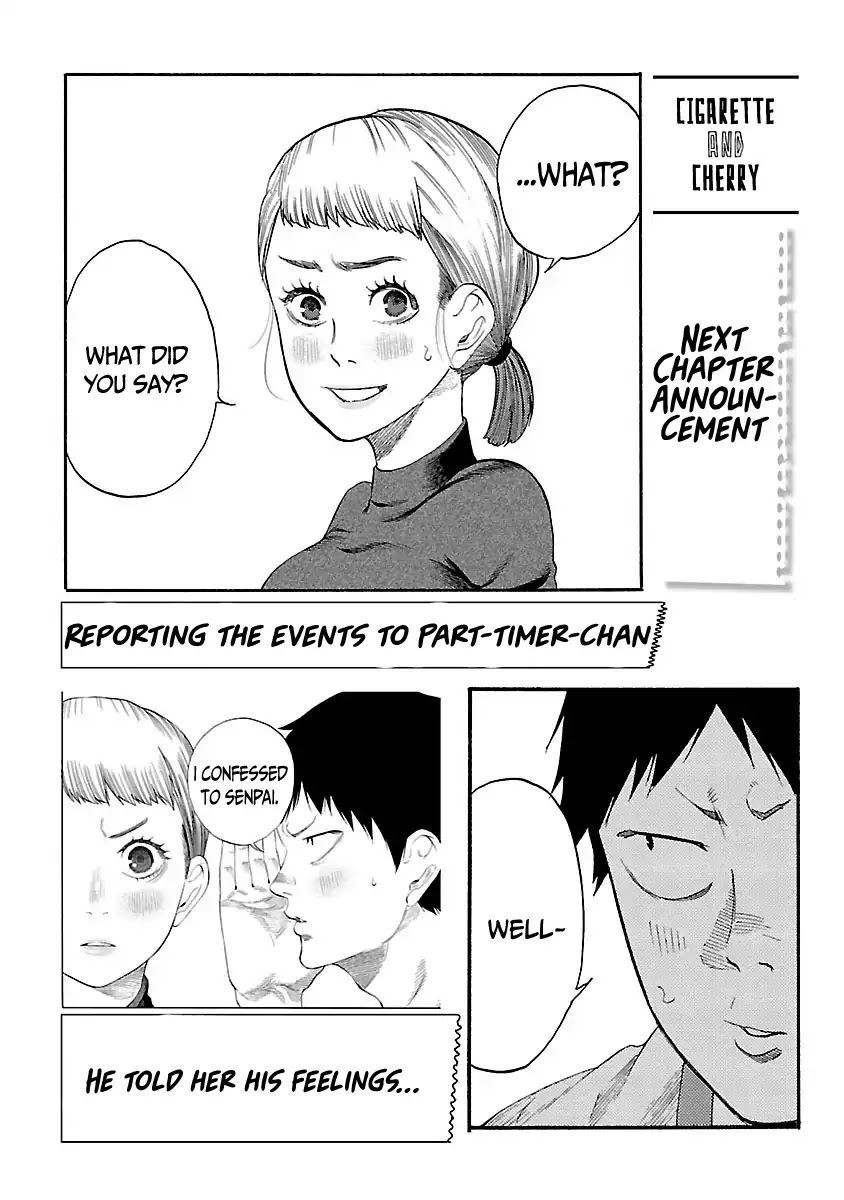 Cigarette & Cherry Chapter 36 page 20 - Chapter 36: Now's Okay