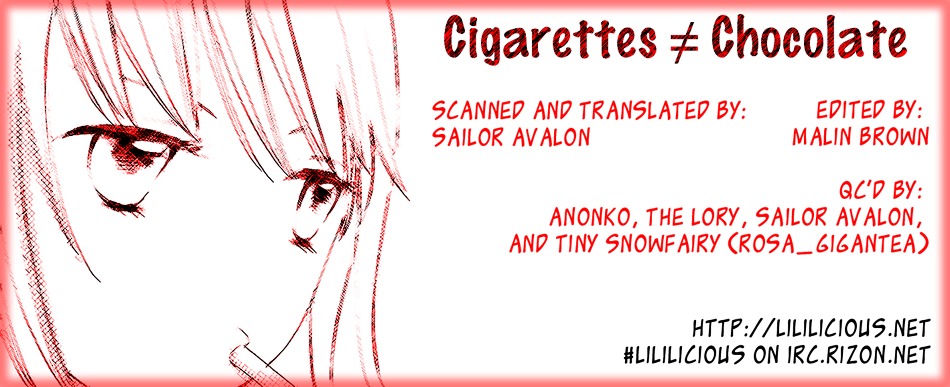 Cigarettes â  Chocolate Chapter 0 page 25 - Chapter 0 : [Oneshot]