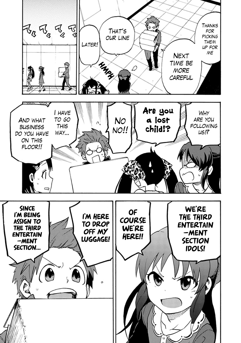 Cinderella Girls - U149 Chapter 1 page 14 - Chapter 1 : Third Entertainment Section