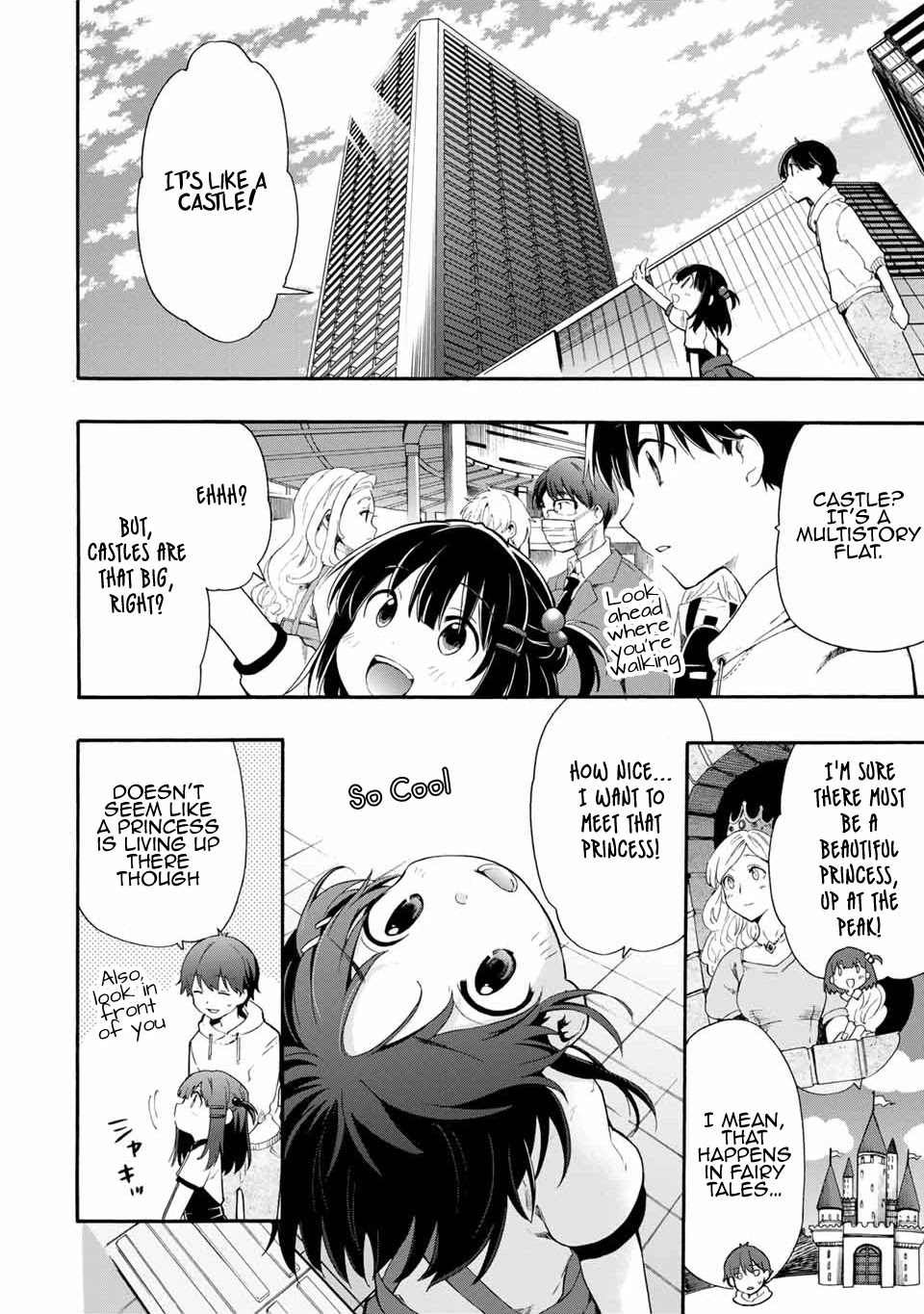 Cinderella wa Sagasanai. Chapter 1 page 2 - Chapter 1: The Princess From the High-Rise Apartment Building