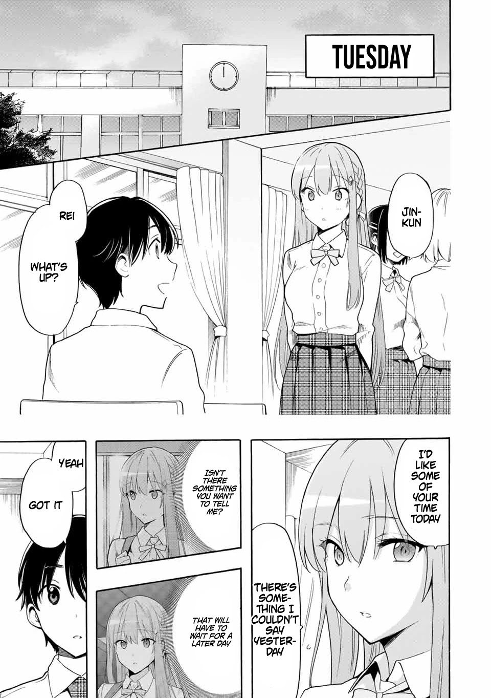 Cinderella wa Sagasanai. Chapter 14 page 1 - Chapter 14: Question