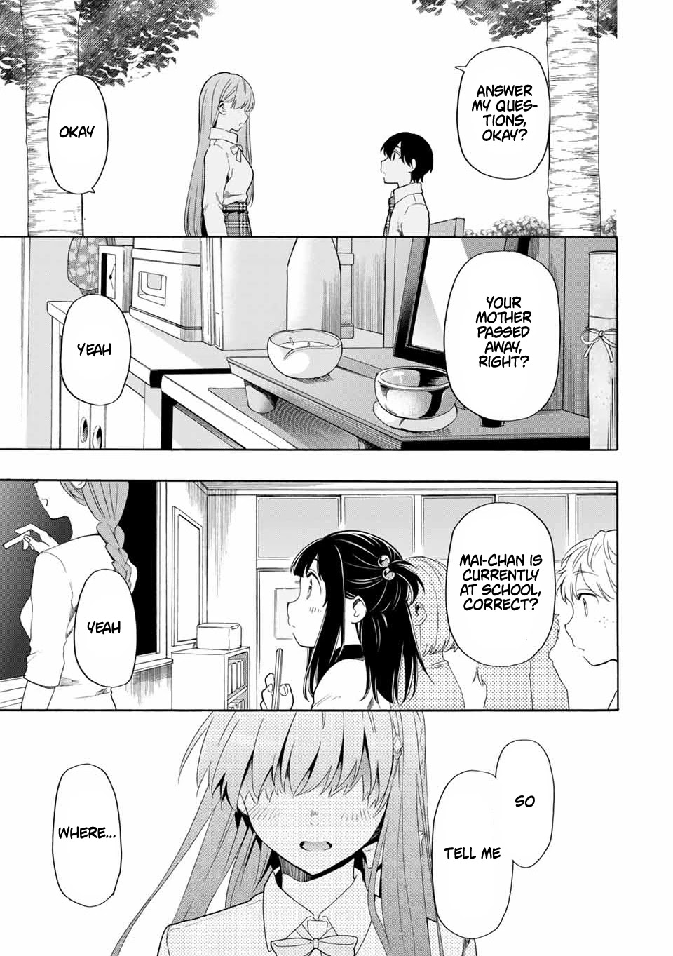 Cinderella wa Sagasanai. Chapter 14 page 13 - Chapter 14: Question