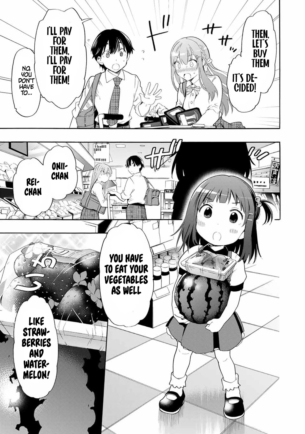 Cinderella wa Sagasanai. Chapter 17 page 3 - Chapter 17: Shopping with everyone