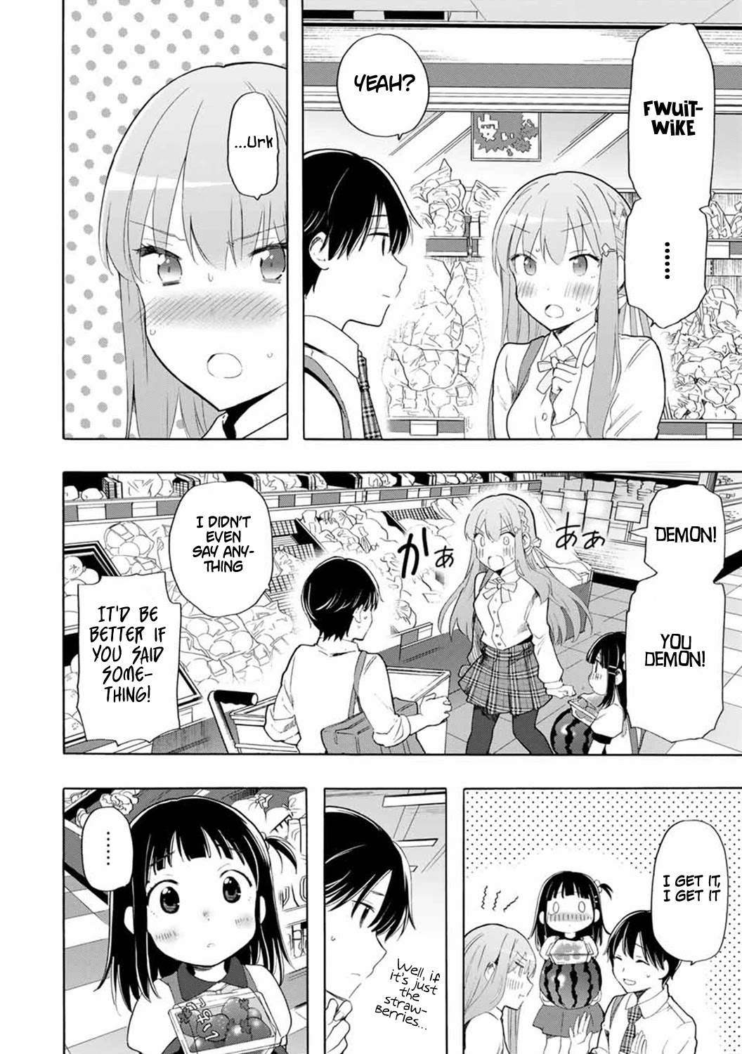 Cinderella wa Sagasanai. Chapter 17 page 6 - Chapter 17: Shopping with everyone