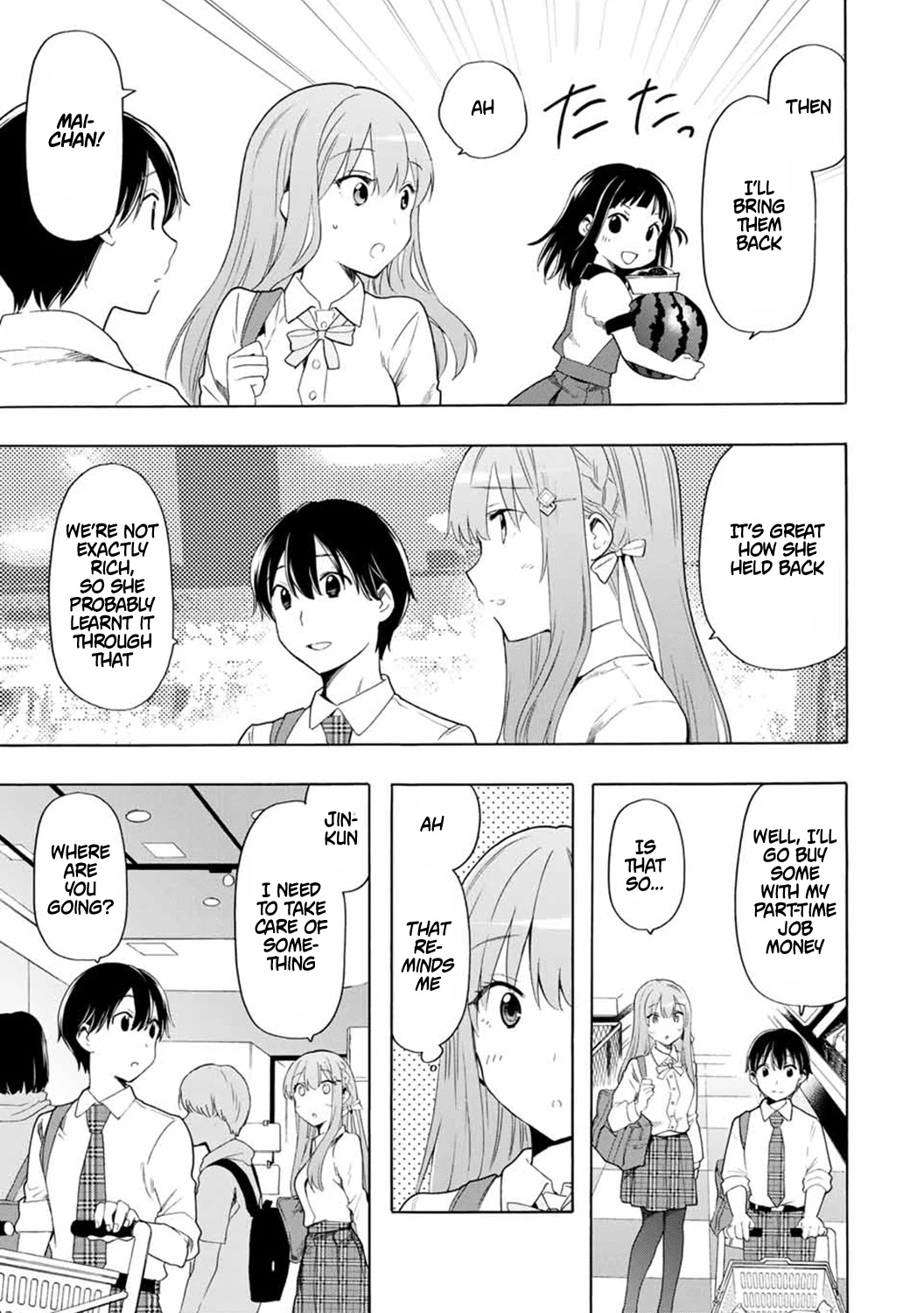 Cinderella wa Sagasanai. Chapter 17 page 7 - Chapter 17: Shopping with everyone
