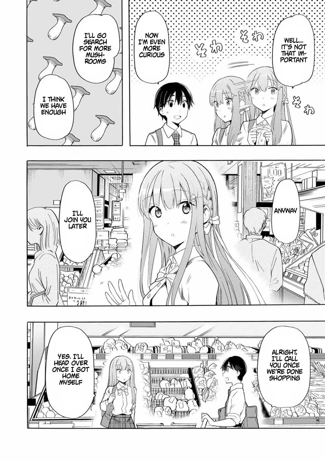 Cinderella wa Sagasanai. Chapter 17 page 8 - Chapter 17: Shopping with everyone