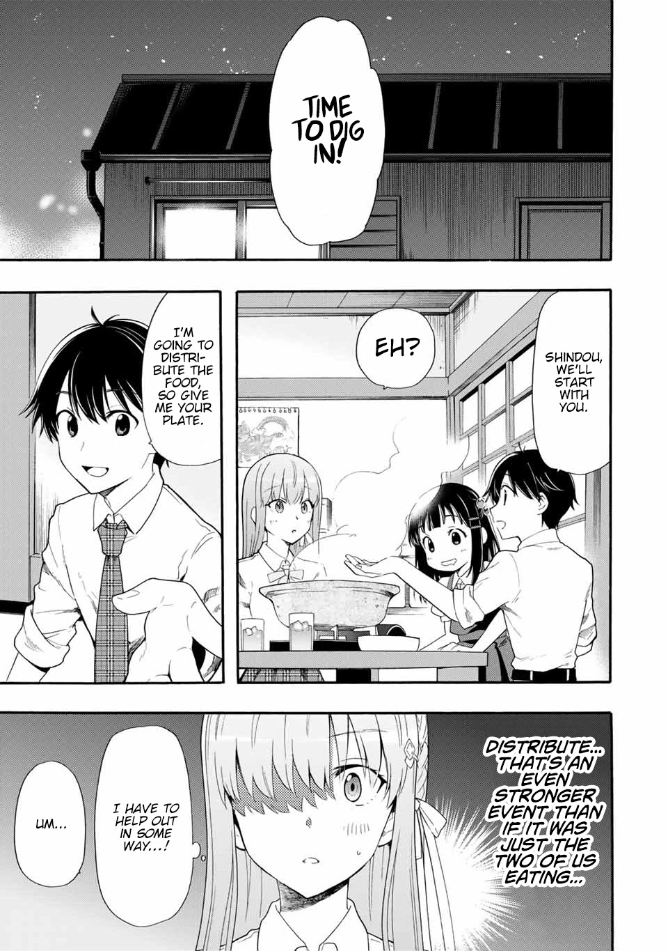 Cinderella wa Sagasanai. Chapter 4 page 1 - Chapter 4: I Want To Do it For You.