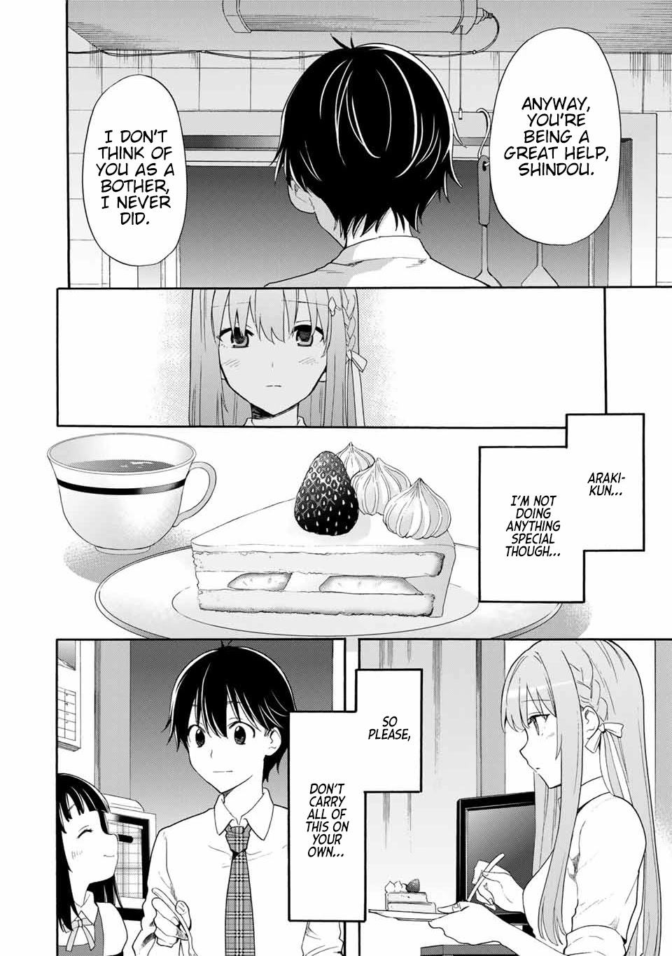 Cinderella wa Sagasanai. Chapter 4 page 18 - Chapter 4: I Want To Do it For You.