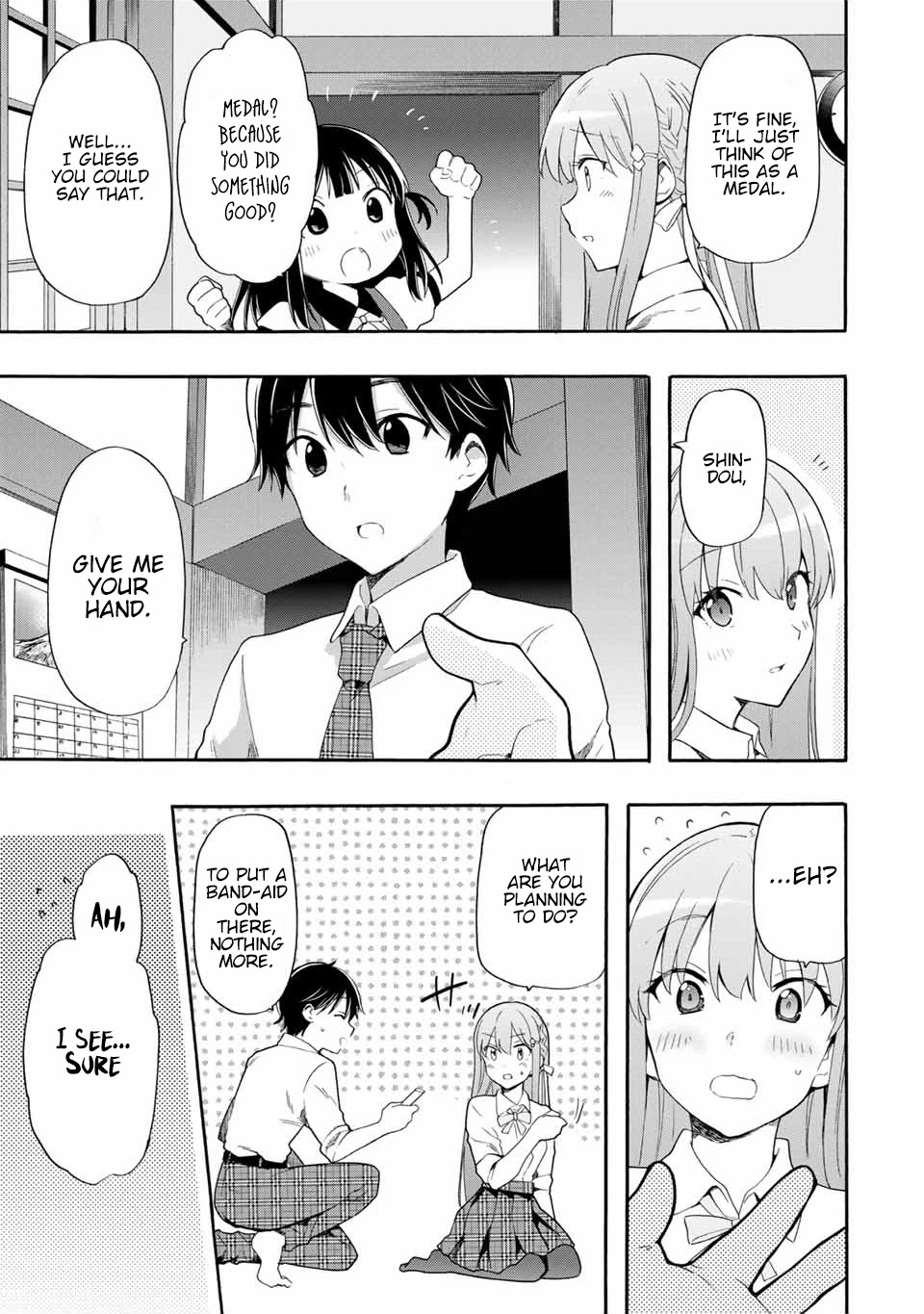 Cinderella wa Sagasanai. Chapter 4 page 9 - Chapter 4: I Want To Do it For You.
