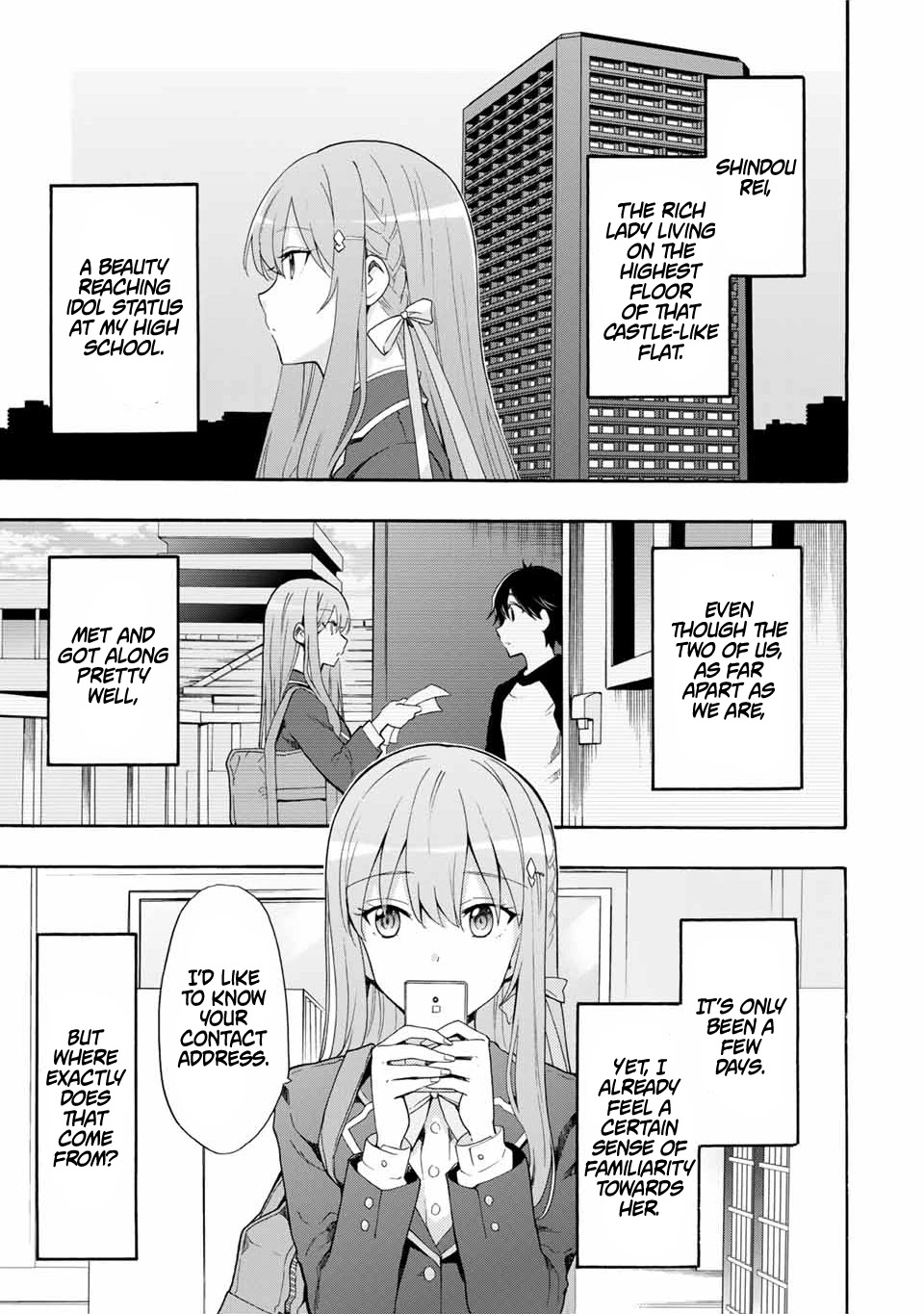 Cinderella wa Sagasanai. Chapter 6 page 1 - Chapter 6: Given Names