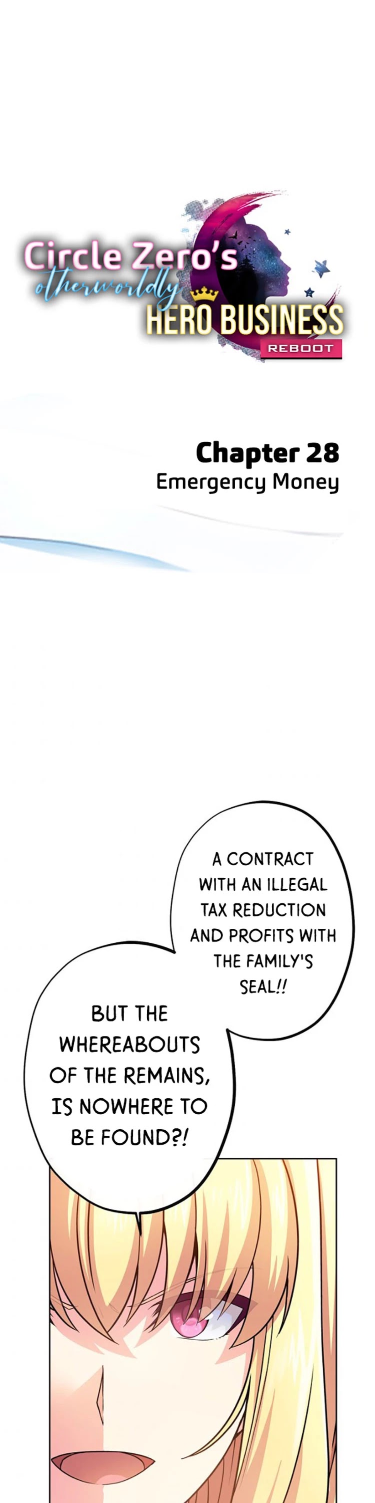 Circle Zero's Otherworldly Hero Business: Reboot Chapter 28 page 3 - Chapter 28: Emergency Money