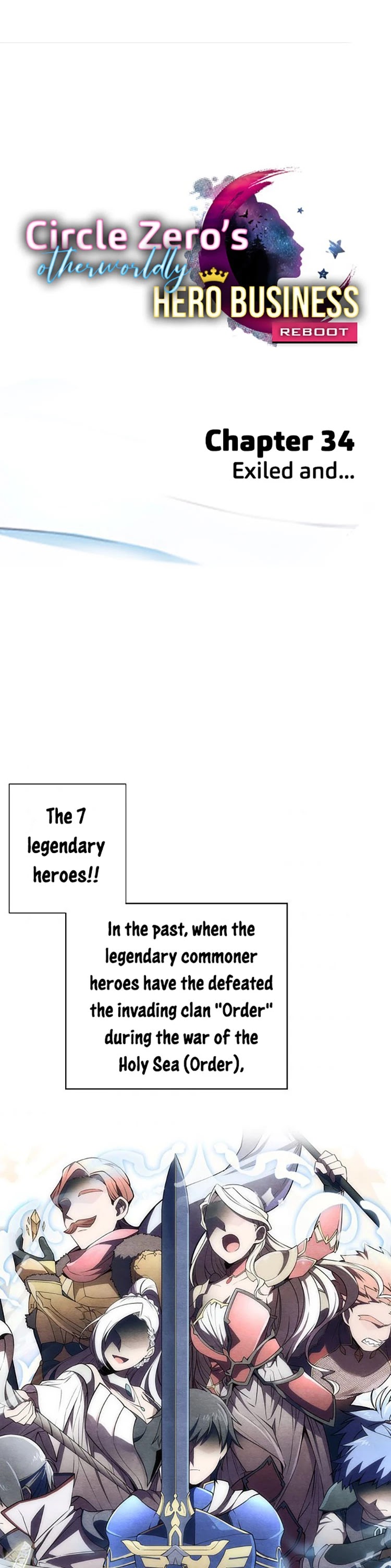 Circle Zero's Otherworldly Hero Business: Reboot Chapter 34 page 3 - Chapter 34: Exiled and...
