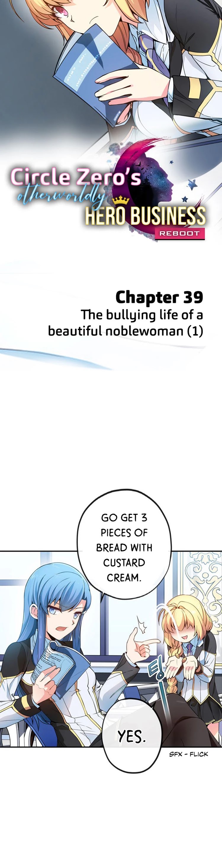 Circle Zero's Otherworldly Hero Business: Reboot Chapter 39 page 6 - Chapter 39: The Bullying Life of a Beautiful Noblewoman (1)