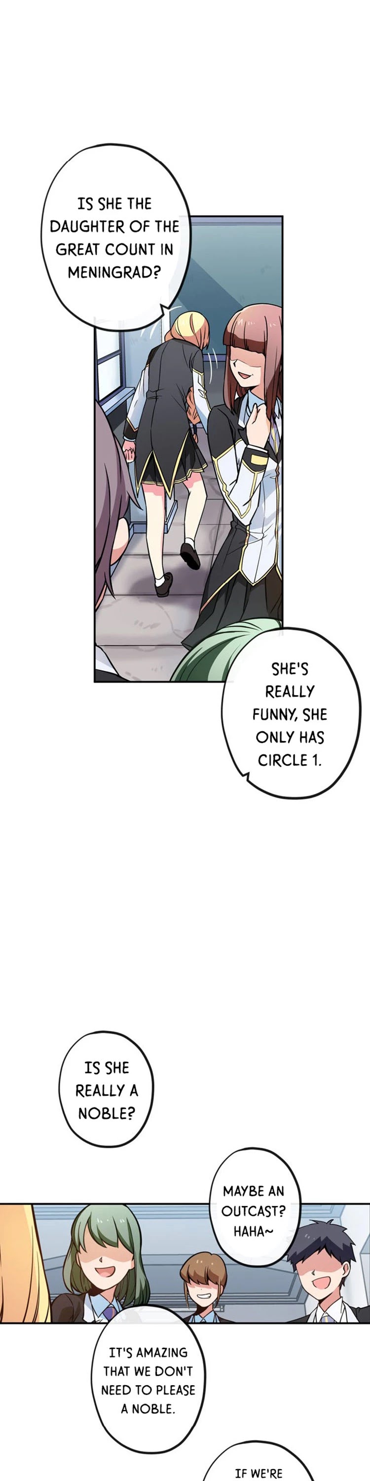 Circle Zero's Otherworldly Hero Business: Reboot Chapter 39 page 7 - Chapter 39: The Bullying Life of a Beautiful Noblewoman (1)