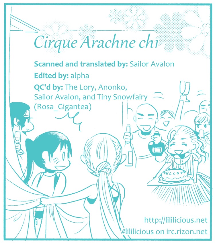 Cirque Arachne Chapter 1 page 19 - Chapter 1