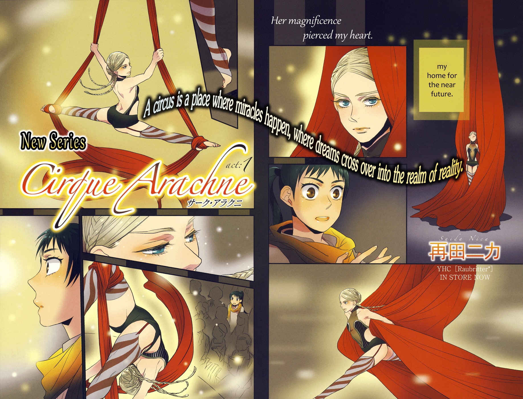 Cirque Arachne Chapter 1 page 2 - Chapter 1