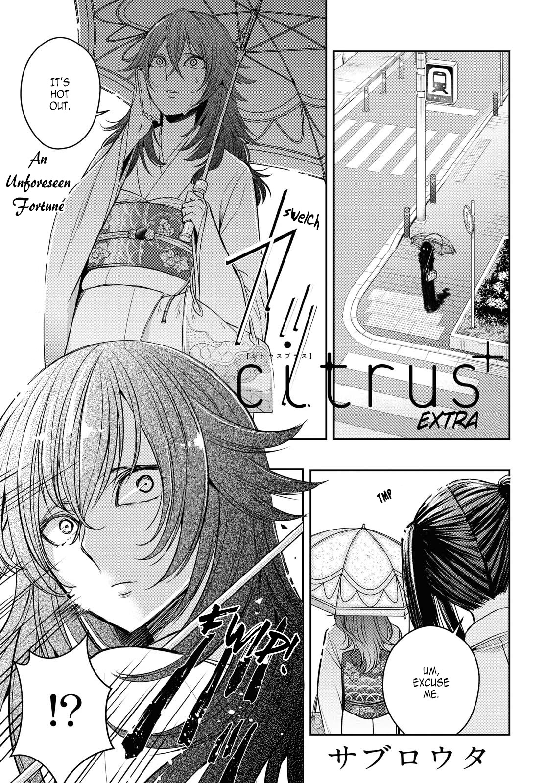 Citrus Plus (Saburouta) Chapter 12.6 page 1 - Chapter 12.6: extra - Anniversary