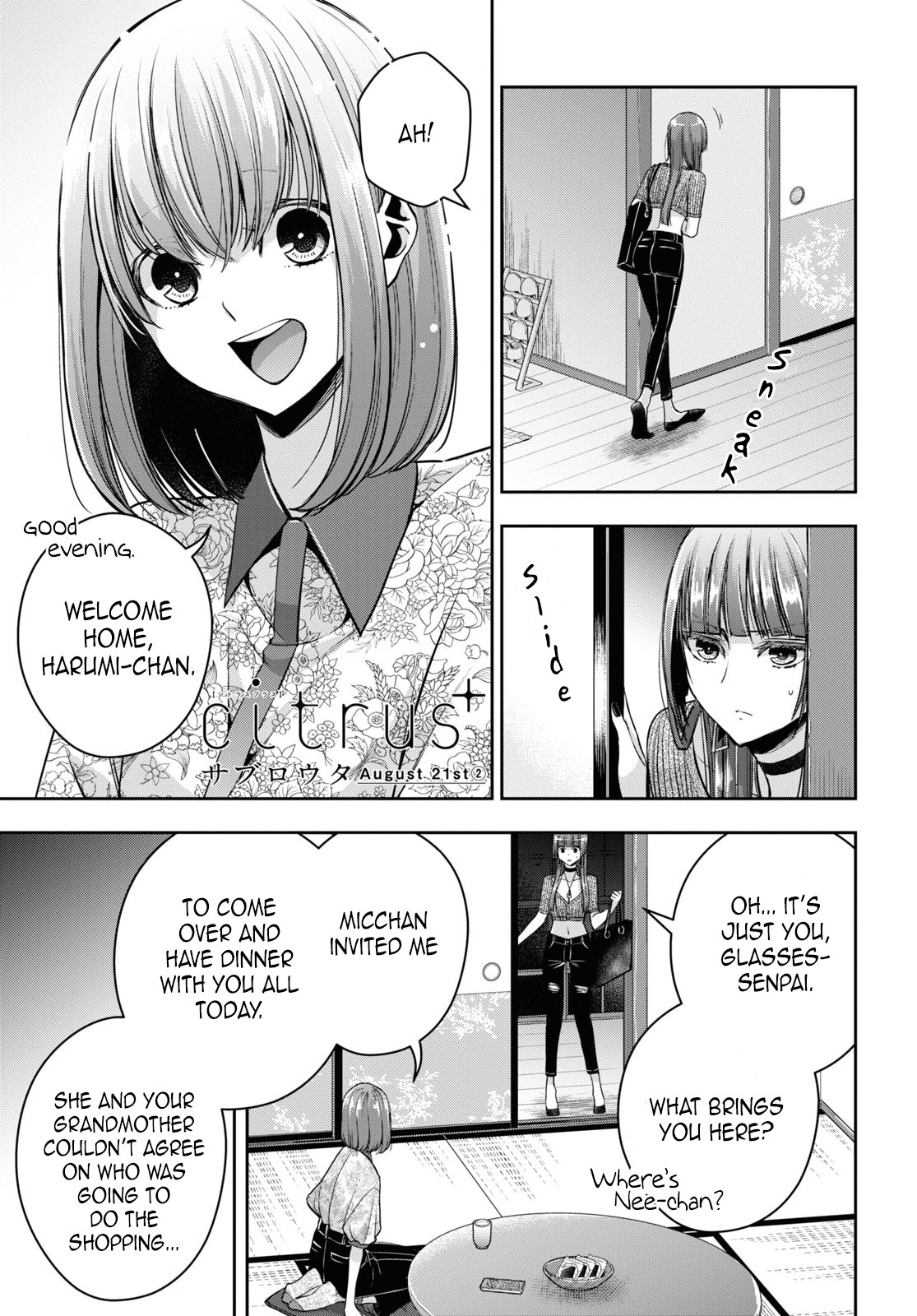 Citrus Plus (Saburouta) Chapter 24 page 1 - Chapter 24: August 21st Part 2