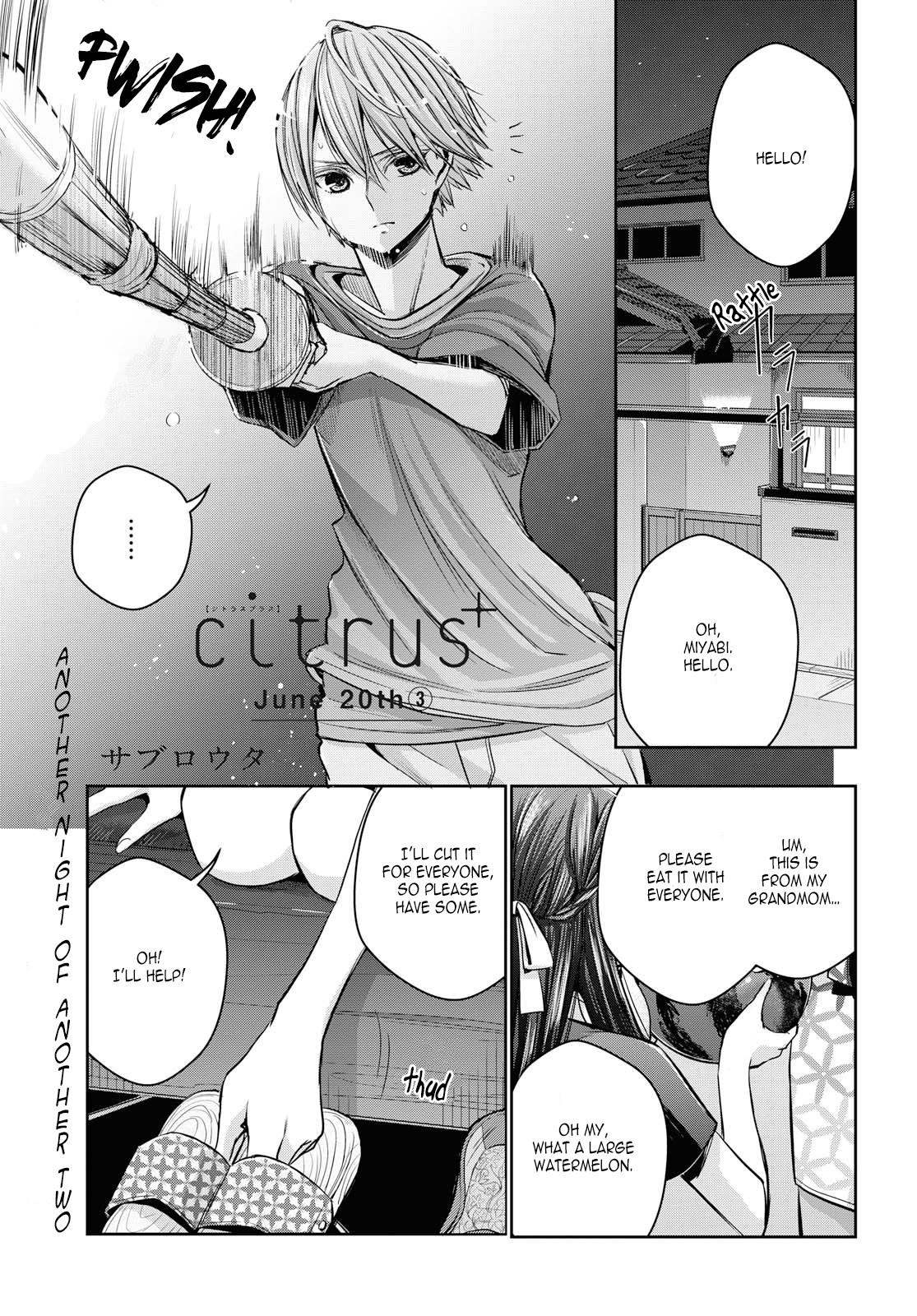 Citrus Plus (Saburouta) Chapter 9 page 1 - Chapter 9
