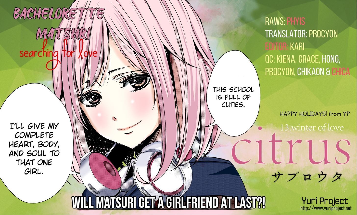 Citrus (Saburouta) Chapter 13 page 37 - Chapter 13: Winter of Love