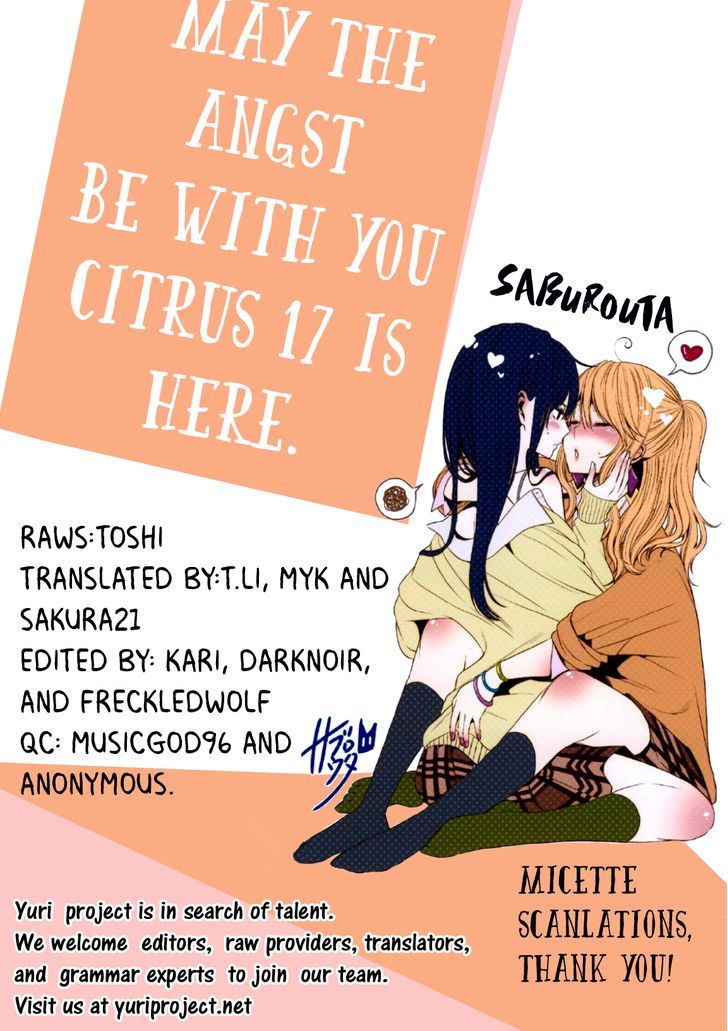 Citrus (Saburouta) Chapter 17 page 29 - Chapter 17: To Be In Love