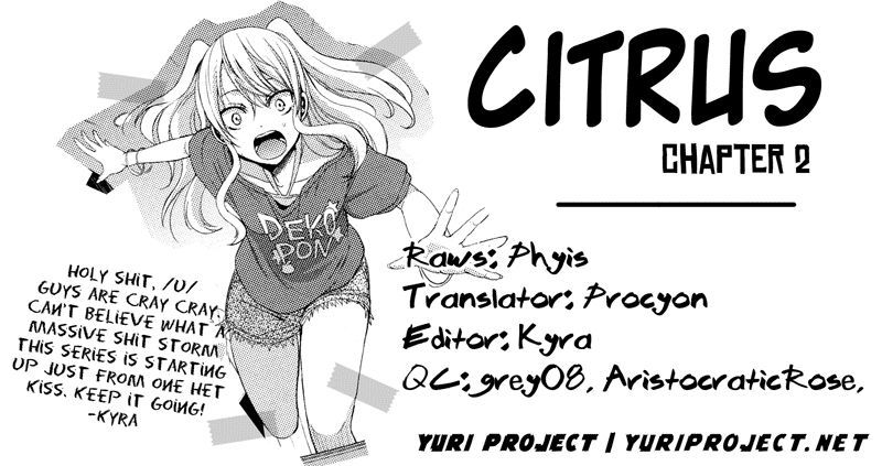 Citrus (Saburouta) Chapter 2 page 36 - Chapter 2: One's First Love