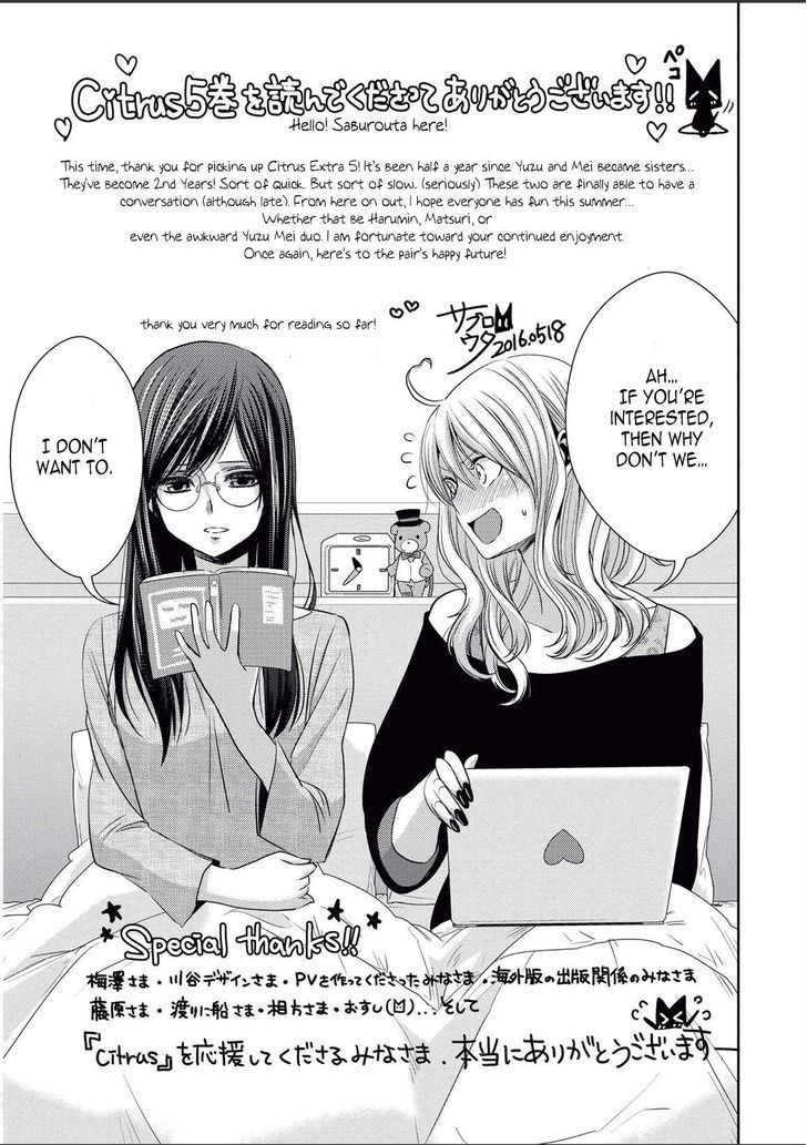 Citrus (Saburouta) Chapter 24.2 page 26 - Chapter 24.2: Extra vol. 5