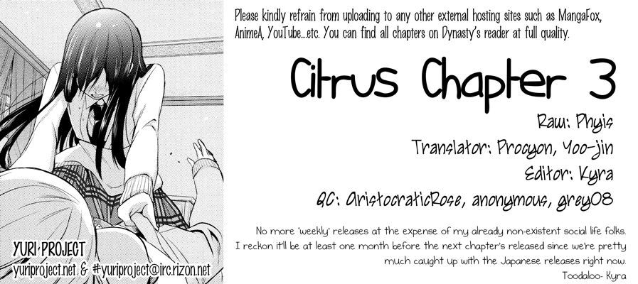 Citrus (Saburouta) Chapter 3 page 36 - Chapter 3: Love My Sister XXX