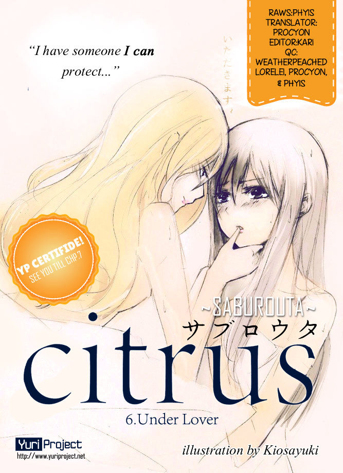 Citrus (Saburouta) Chapter 6 page 36 - Chapter 6: Under Lover