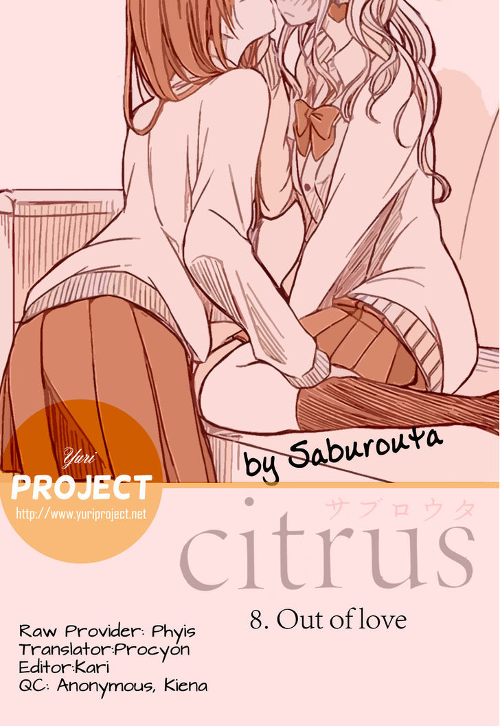 Citrus (Saburouta) Chapter 8 page 35 - Chapter 8: Out Of Love