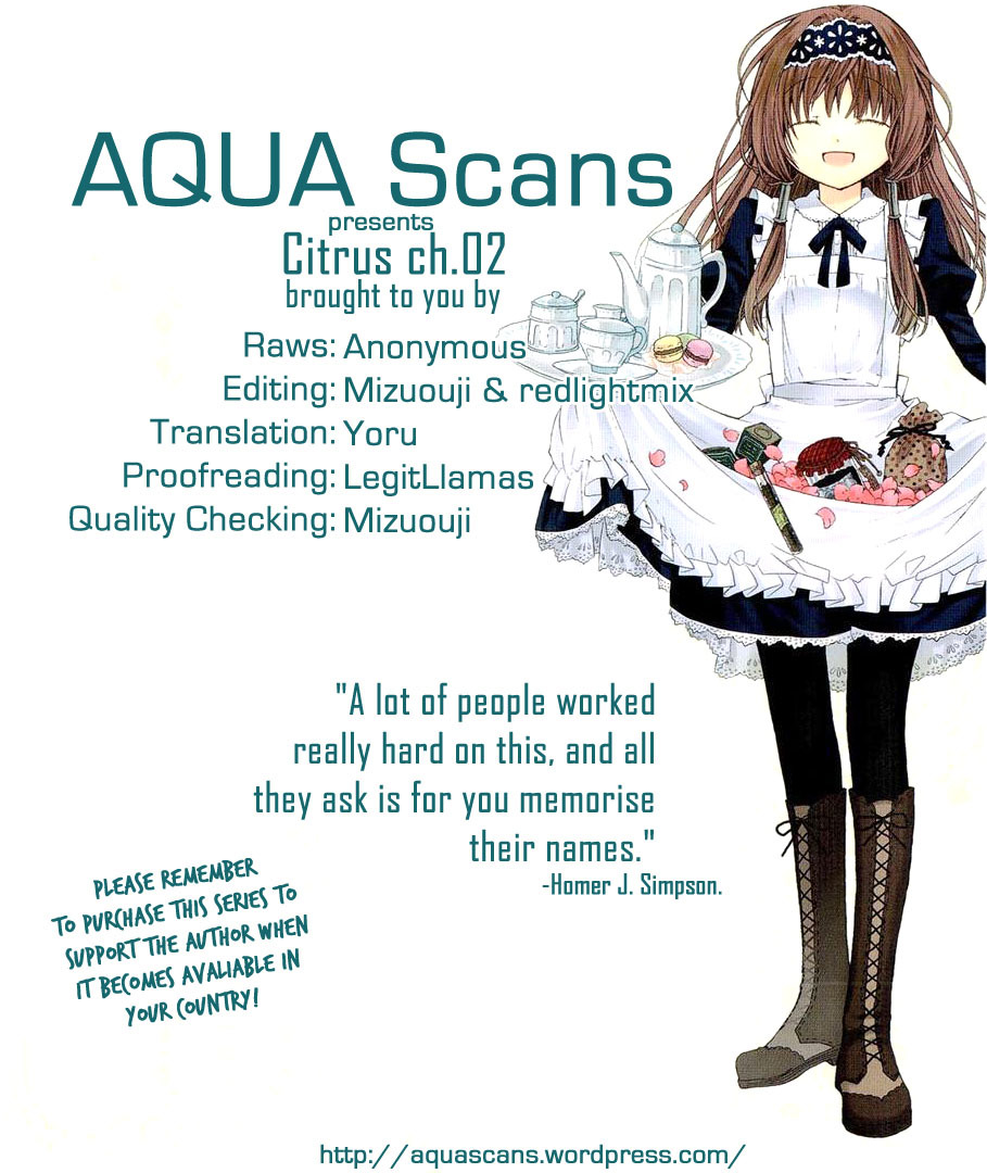 Citrus Chapter 2 page 1 - Chapter 2