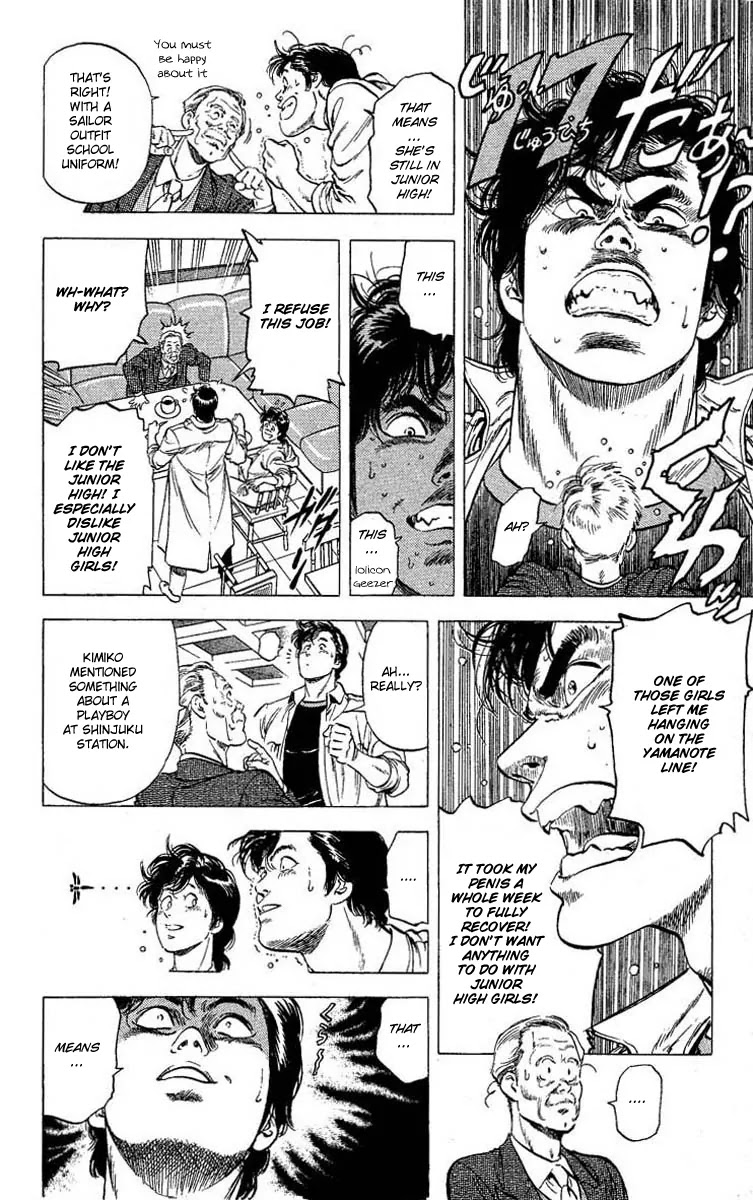 City Hunter Chapter 104 page 15 - Chapter 104 : Sailor Uniform Panic
