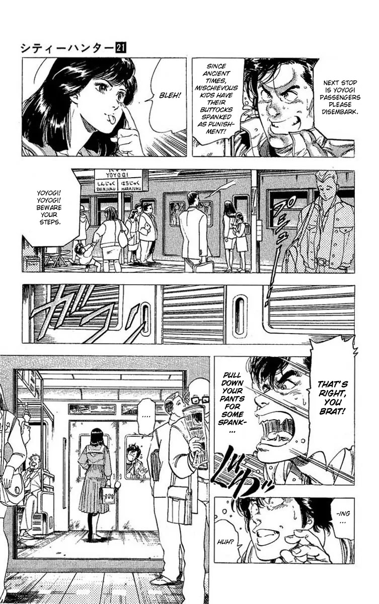 City Hunter Chapter 104 page 8 - Chapter 104 : Sailor Uniform Panic