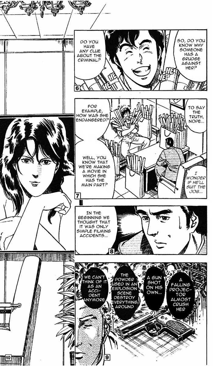 City Hunter Chapter 11.1 page 7 - Chapter 11.1 : The Naked Feet Actress (1)