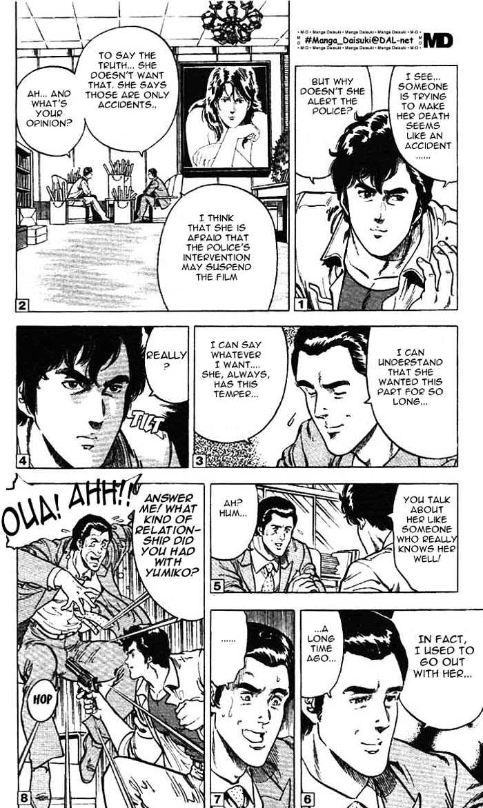 City Hunter Chapter 11.1 page 8 - Chapter 11.1 : The Naked Feet Actress (1)