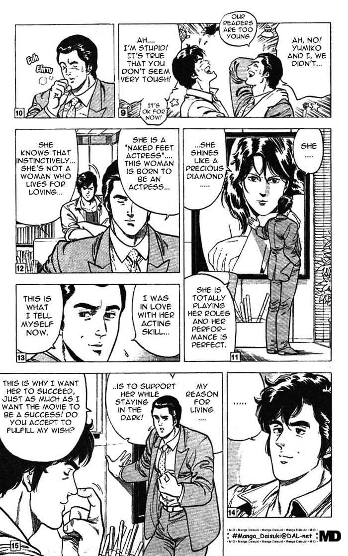 City Hunter Chapter 11.1 page 9 - Chapter 11.1 : The Naked Feet Actress (1)